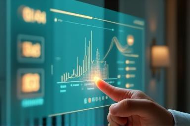 Schermo con dashboard user-friendly